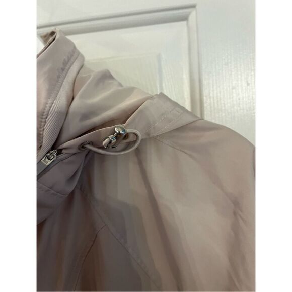 Athleta Drip Drip Anorak Beach Pink Rain Jacket sz S EUC - Picture 8 of 12